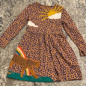 Mini Boden embroidered dress size 5-6
